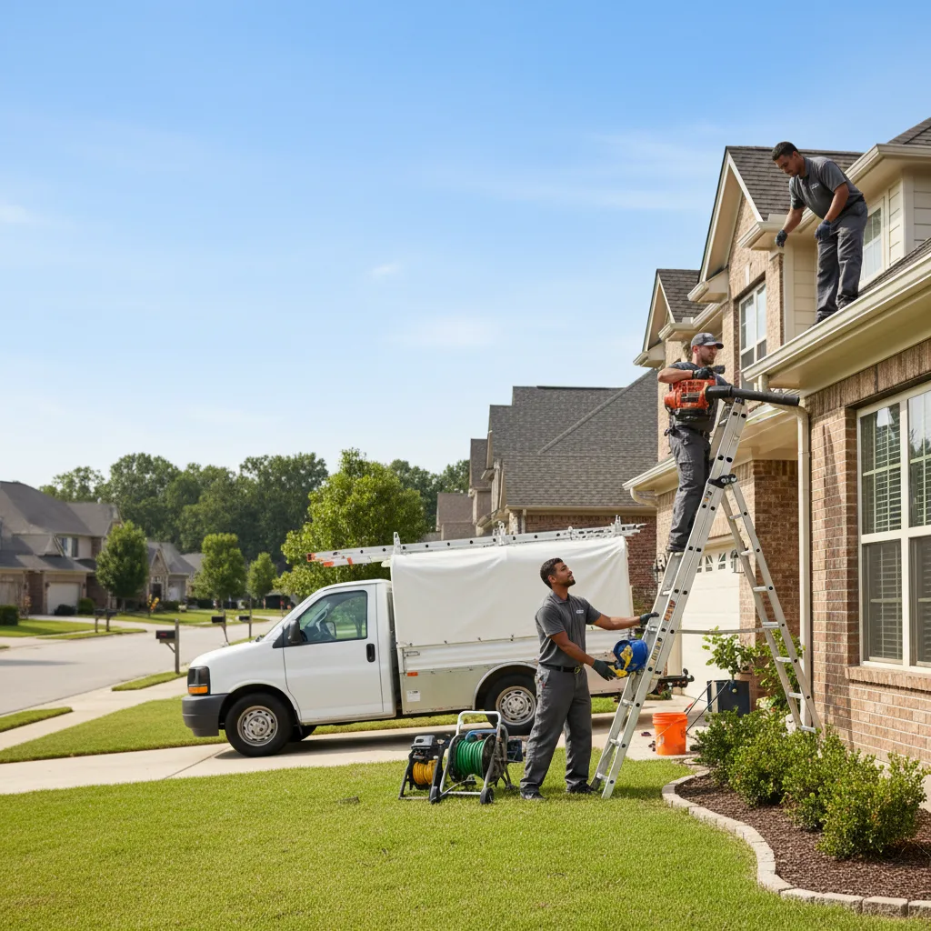 Home Gutter Service in Mullin, TX near me